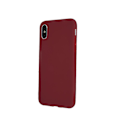 Miniatyrbillede 5 af 5: Mocco Ultra Slim Soft Matte 0.3 mm Silicone Case for Apple iPhone 11 Pro Dark Red