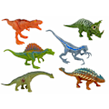 Miniatyrbilde 3 av 4: Set of Dinosaur Figurines 12 pieces Colorful