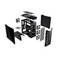 Miniatyrbillede 5 af 7: ASUS TUF Gaming GT501 Midi Tower Black