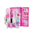 Miniatyrbillede 4 af 7: Doll with Accessories Wardrobe in a Bag