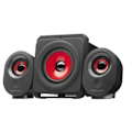 Pikkukuva 4 / 4: Mars Gaming MSX Bluetooth Audio System 2.1 Speakers with Subwoofer / USB / MicroSD / AUX / Radio / Black
