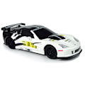 Miniatyrbillede 3 af 6: Sports Car R/C 1:24 Corvette C6.R White 2.4 G Lights