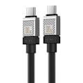 Pikkukuva 6 / 10: CABLU alimentare si date Baseus, Fast Charging Data Cable pt. smartphone, USB Type-C (T) la USB Type-C (T),  E-marker, 100W, 1m, negru, "CAKW000201" (