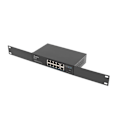 Miniatyrbillede 2 af 6: Lanberg Switch PoE+ Rack 10"/19"  RSFE-8P-2GE-120