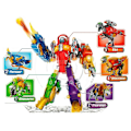 Miniatyrbillede 7 af 8: Dinobots 2 in 1 Dinosaur Shotgun Blue Pterosaur Shield