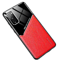 Miniatyrbillede 1 af 4: Mocco Lens Leather Back Case for Apple iPhone 11 Pro Max Red