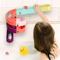 Miniatyrbillede 3 af 5: Play Bath Toy Track Sliding Duck Set 44 Elements