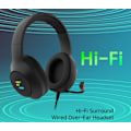 Miniatyrbilde 1 av 10: Zalman headset ZM-HPS310 RGB / herní / náhlavní / drátový / 7.1 / USB / černý
