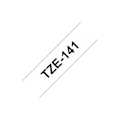 Pikkukuva 3 / 3: BROTHER P-Touch TZE-141 black on clear 18mm