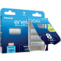 Miniatyrbillede 2 af 4: Rechargeable batteries PANASONIC ENELOOP AA 2000 mAh 8 szt (BK-3MCDE/8HH)