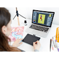 Pikkukuva 9 / 11: TABLETA grafica Wacom Intuos S, Bluetooth, Pistachio "CTL-4100WLE-N" (timbru verde 0.18 lei)