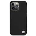 Pikkukuva 2 / 3: BMW BMHCP13XSILBK Leather Back Case For Apple iPhone 13 Pro Max