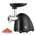 Miniatyrbilde 1 av 8: Adler | Meat mincer | AD 4811 | Black | 600 W | Number of speeds 1 | Throughput (kg/min) 1.8 | 3 replaceable sieves: 3mm for grinding poppies and prep