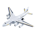 Miniatyrbillede 3 af 4: Remote-controlled passenger aircraft + Steering wheel-shaped