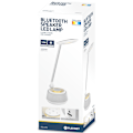 Miniatyrbillede 5 af 6: Platinet desk lamp with speaker & USB charger PDLU9A 18W (44123)
