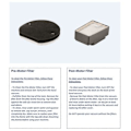 Miniatyrbillede 3 af 3: Bissell | Icon Washable Vacuum Filters | No ml | 1 pc(s)