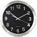 Miniatyrbilde 2 av 4: Platinet wall clock October (43634)