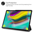 Miniatyrbillede 5 af 5: Tactical Book Tri Fold Case For Tablet Apple iPad Pro 12.9" (2020) Blue