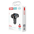 Miniatyrbillede 2 af 5: XO BCC03 Transmiter FM Bluetooth MP3 car charger 18W