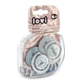 Miniatyrbillede 1 af 3: LOVI silicone dynamic soother Botanic 18m+, boy 2 pcs, 22/875boy