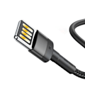 Pikkukuva 3 / 5: Baseus Cafule Double-sided USB Lightning Cable 1.5A 2m (Gray+Black)