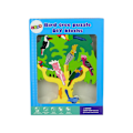 Miniatyrbillede 3 af 3: Wooden Tree Birds Parrots DIY Wooden Puzzle Blocks