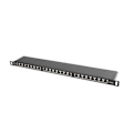 Miniatyrbillede 1 af 4: Lanberg PPS6-0024-B - patch-panel - 0.