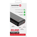 Miniatyrbilde 2 av 4: Swissten Line Power Power Bank USB / USB-C / Micro USB / 20W / 20000 mAh