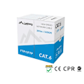 Pikkukuva 1 / 3: Lanberg LCS6-11CU-0305-S networking cable 305 m Cat.6 SFTP CPR+ Fluke passed Gray