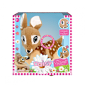Miniatyrbillede 1 af 3: BAMBOLINA plush Daisy with moving glitter eyes and speaking three fairy tales, LV version, BD2021LV