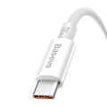 Miniatyrbillede 2 af 9: Cable USB do USB-C Baseus Superior 100W 1m (white)
