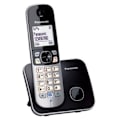 Miniatyrbilde 4 av 4: Panasonic | Cordless | KX-TG6811FXB | Built-in display | Caller ID | Black | Conference call | Phonebook capacity 120 entries | Speakerphone | Wireles