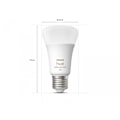 Pikkukuva 2 / 3: Philips Hue White and colour ambience A60 – E27 smart bulb – 1100 (2-pack)