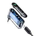 Miniatyrbilde 1 av 7: Adapteris Baseus Bluetooth AUX Transmitter Black
