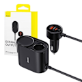Miniatyrbillede 6 af 9: Baseus High Efficiency 1for2 Car Charger 30W