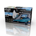 Pikkukuva 4 / 5: Adler | Iron | AD 5032 | Steam Iron | 3000 W | Water tank capacity 350 ml | Continuous steam 45 g/min | Steam boost performance 80 g/min | Blue/Grey
