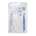 Pikkukuva 2 / 4: Logilink | Fast Ethernet USB 2.0 to RJ45 Adapter: | 0.115 m | White | USB-A to RJ45