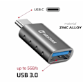 Miniatyrbillede 3 af 5: Swissten otg adapter usb-c(m)/usb-a(f)