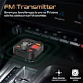 Miniatyrbillede 3 af 7: PROMATE PowerTune-30W Bluetooth FM Transmitter QC3.0 / PD30W / USB / Hands-free