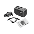 Miniatyrbillede 6 af 9: Natec Kangaroo Dual 2.5/3.5inch USB 3.0 HDD Docking Station + Power Adapter