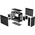 Pikkukuva 1 / 5: ASUS Prime AP201 MicroATX Mini Tower Black
