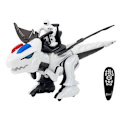 Miniatyrbild 2 av 6: Dinosaur Tyrannosaur Robot Interactive Remote Control K18 Programming White