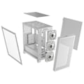 Miniatyrbillede 3 af 8: CORSAIR 3000D RGB AIRFLOW - mid tower - extended ATX