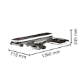 Pikkukuva 4 / 5: Training bench TOORX WBX40 MULTIFIT