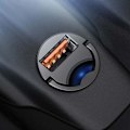 Miniatyrbillede 10 af 11: Baseus Tiny Star Mini QC 3.0 Car Charger 30W / 1x USB