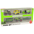 Miniatyrbillede 4 af 4: Farming machinery set Farming vehicles 6 pieces Tractor