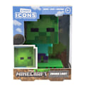 Miniatyrbillede 2 af 3: Paladone Minecraft Zombie Icon Lamp