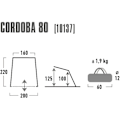 Pikkukuva 3 / 3: High Peak Cordoba 80 Shelter Grey