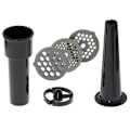 Miniatyrbilde 7 av 8: Adler | Meat mincer | AD 4811 | Black | 600 W | Number of speeds 1 | Throughput (kg/min) 1.8 | 3 replaceable sieves: 3mm for grinding poppies and prep
