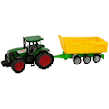 Miniatyrbilde 8 av 11: Tractor Red Tipper Truck Yellow Tractor 50 cm